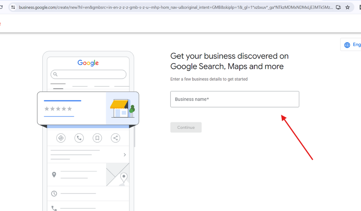 how to setup a google business profile