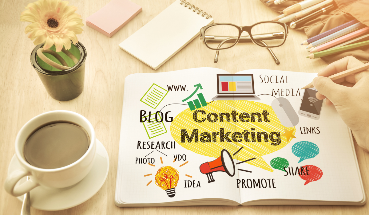 Content marketing helps in the growth of business or services.