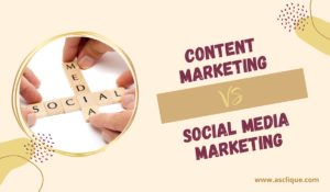 Content Marketing vs Social Media Marketing