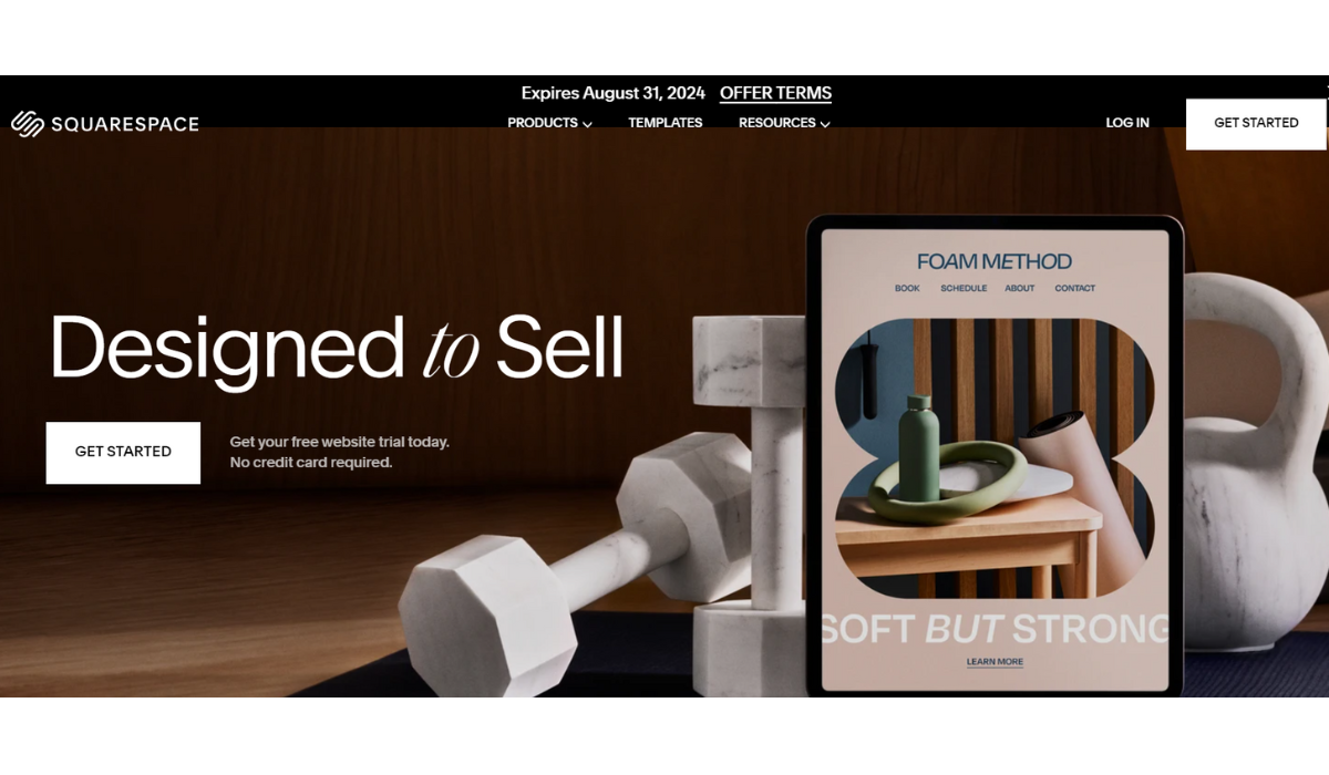 Squarespace is a website builder integrated with SEO tools .