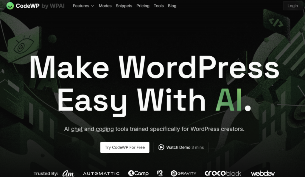 Best WordPress AI Code Generator​