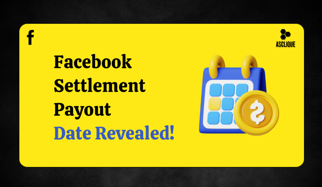 facebook settlement payout date