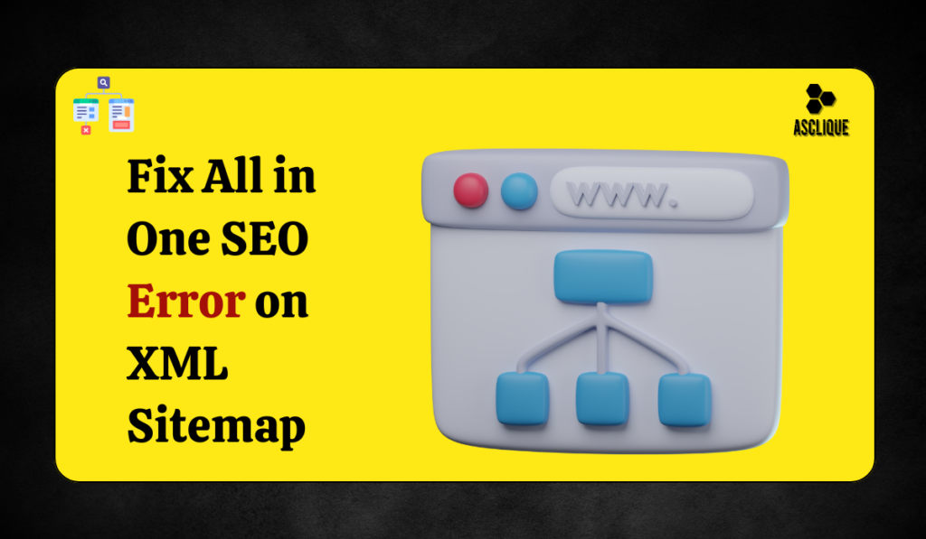 all in one seo error on xml sitemap