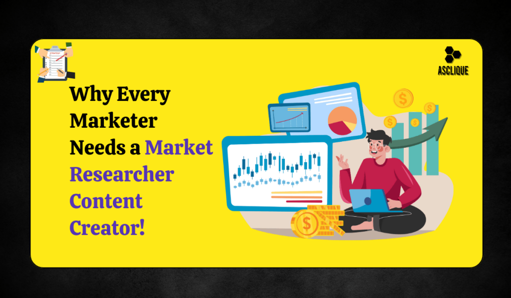 market researcher content creator