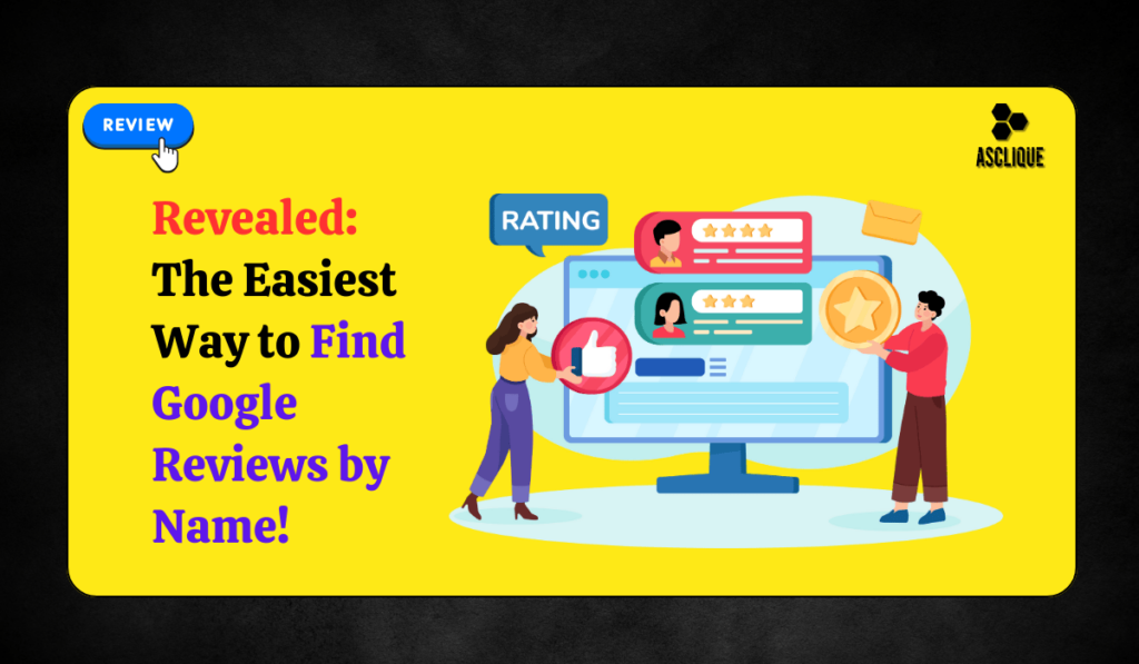 google reviews search by name